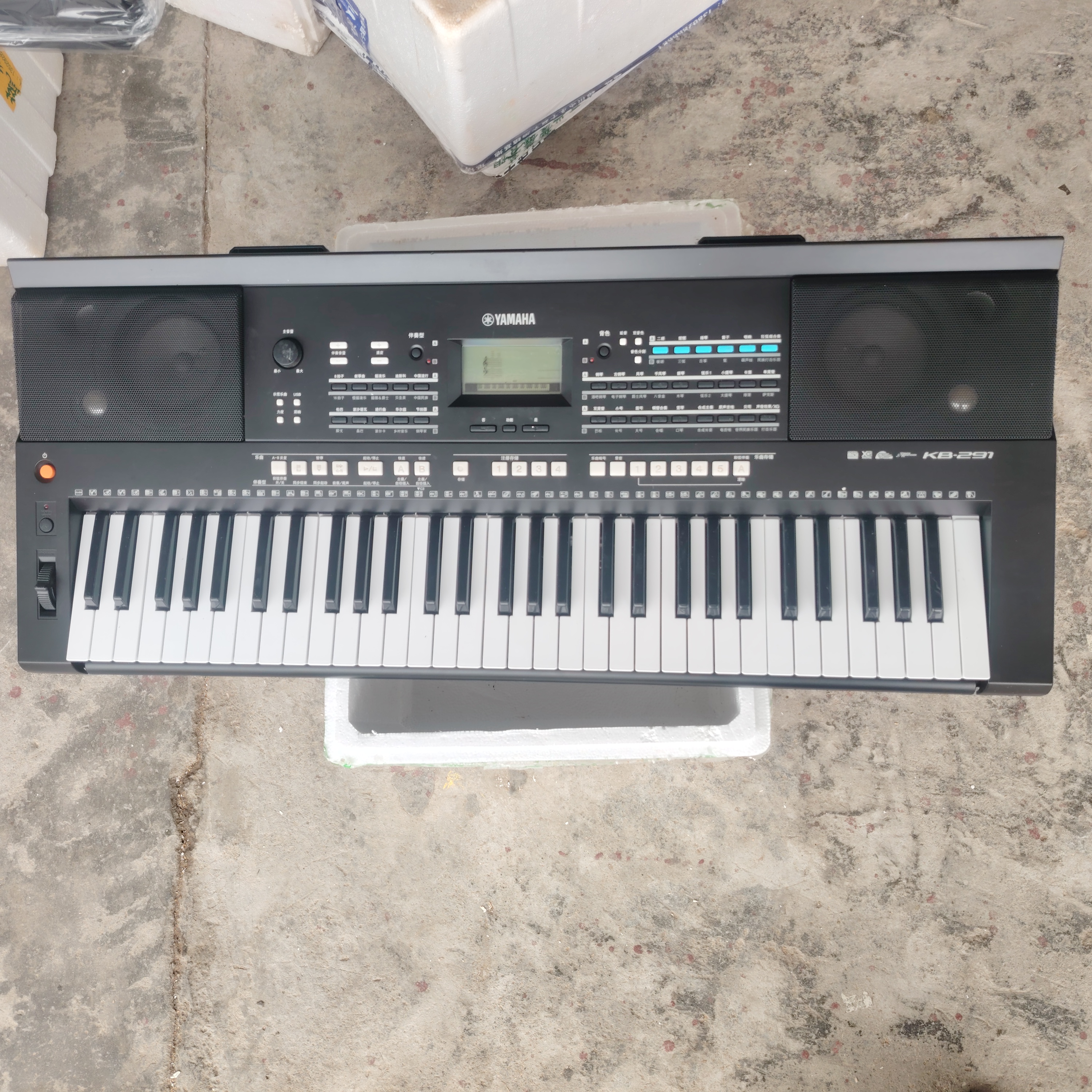 YAMAHA雅马哈KB-291电子琴二手61键力度键盘考级琴
