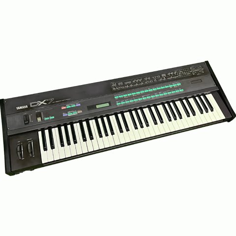 YAMAHA 雅马哈DX 7二手61键电子合成器