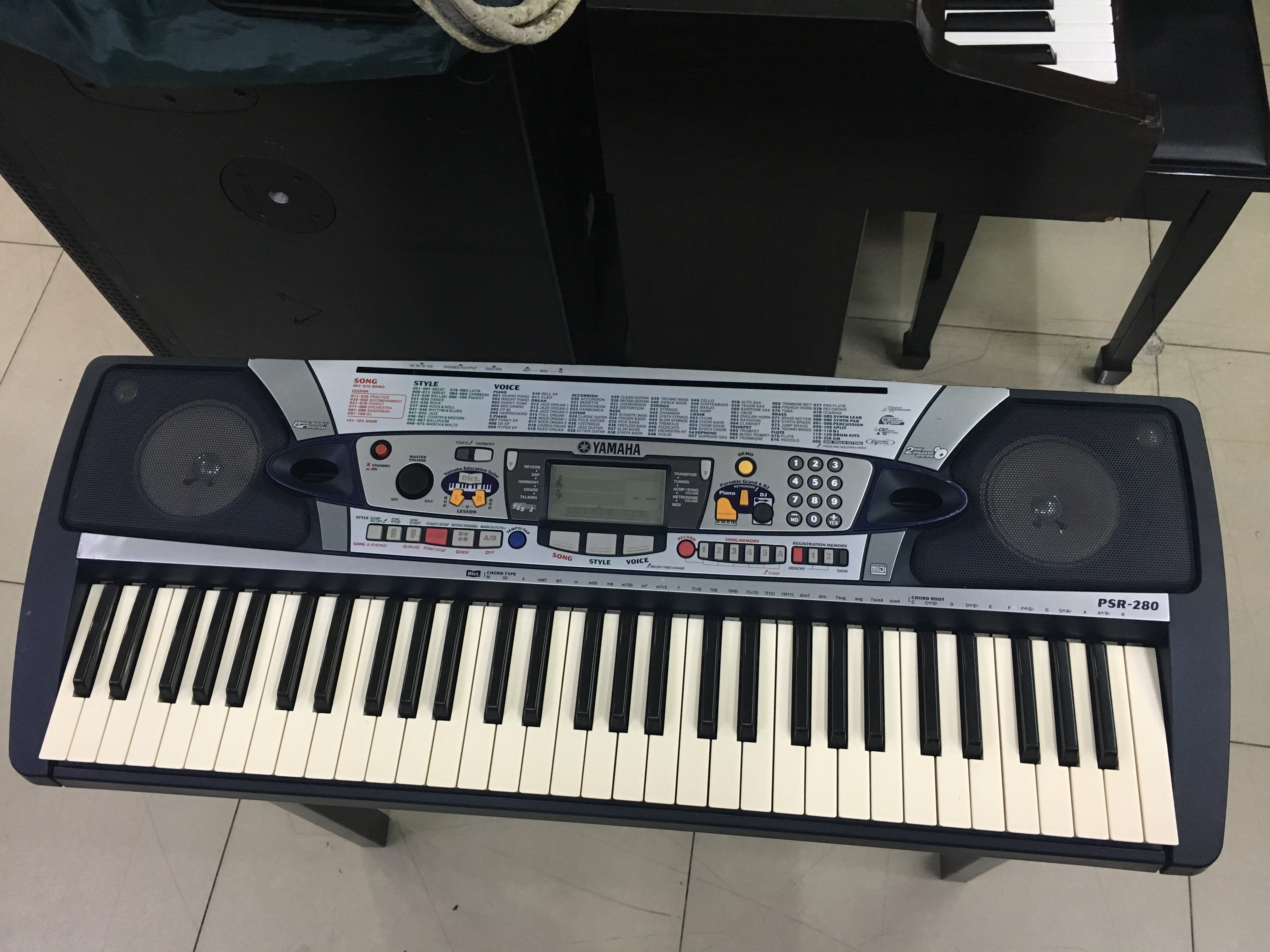 Yamaha PSR-280 Used electronic organ 61 Key Touch show Electronic organin the Musical Instruments/Guitar/Piano/Fitting , Western musical instruments , Western keyboard instrument , Keyboard  category - from Buy2taobao.com to provide professional Taobao agent buy service
