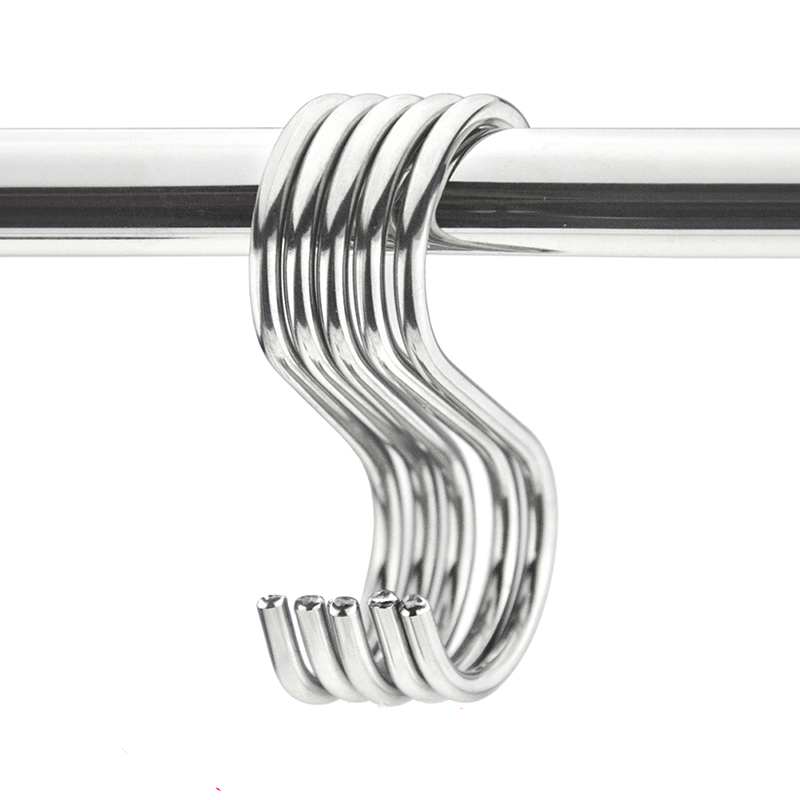 304不锈钢S型挂钩衣帽钩S挂钩挂衣钩厨房浴室免打孔收纳置物架S钩,收纳整理,挂钩/粘钩,淘宝优惠券,粉丝福利购,淘宝优惠卷