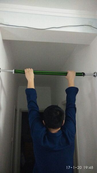 赫朗 防滑落引体向上单杠 优惠券折后￥19包邮（￥29-10）