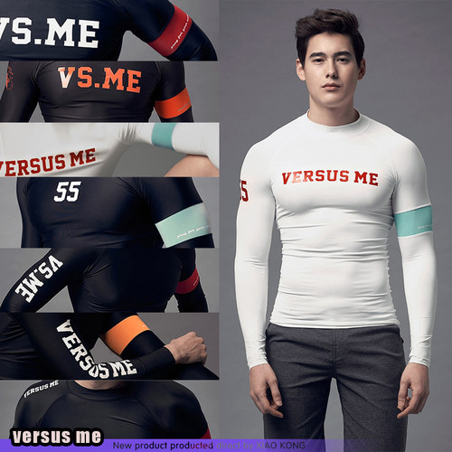 防晒分体长袖韩国健身VSME潜水服