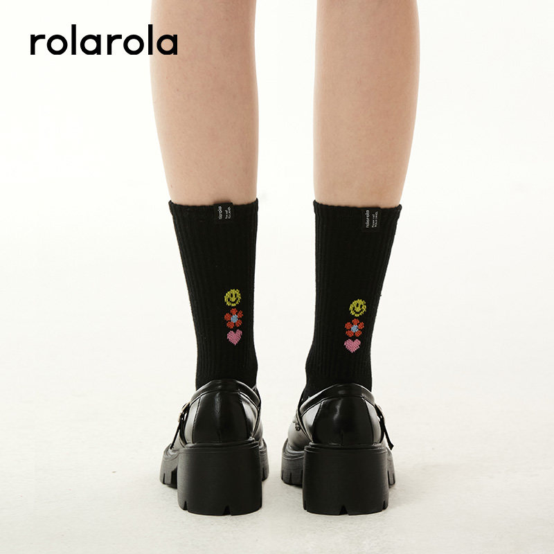 印花百搭运动袜子ROLAROLA