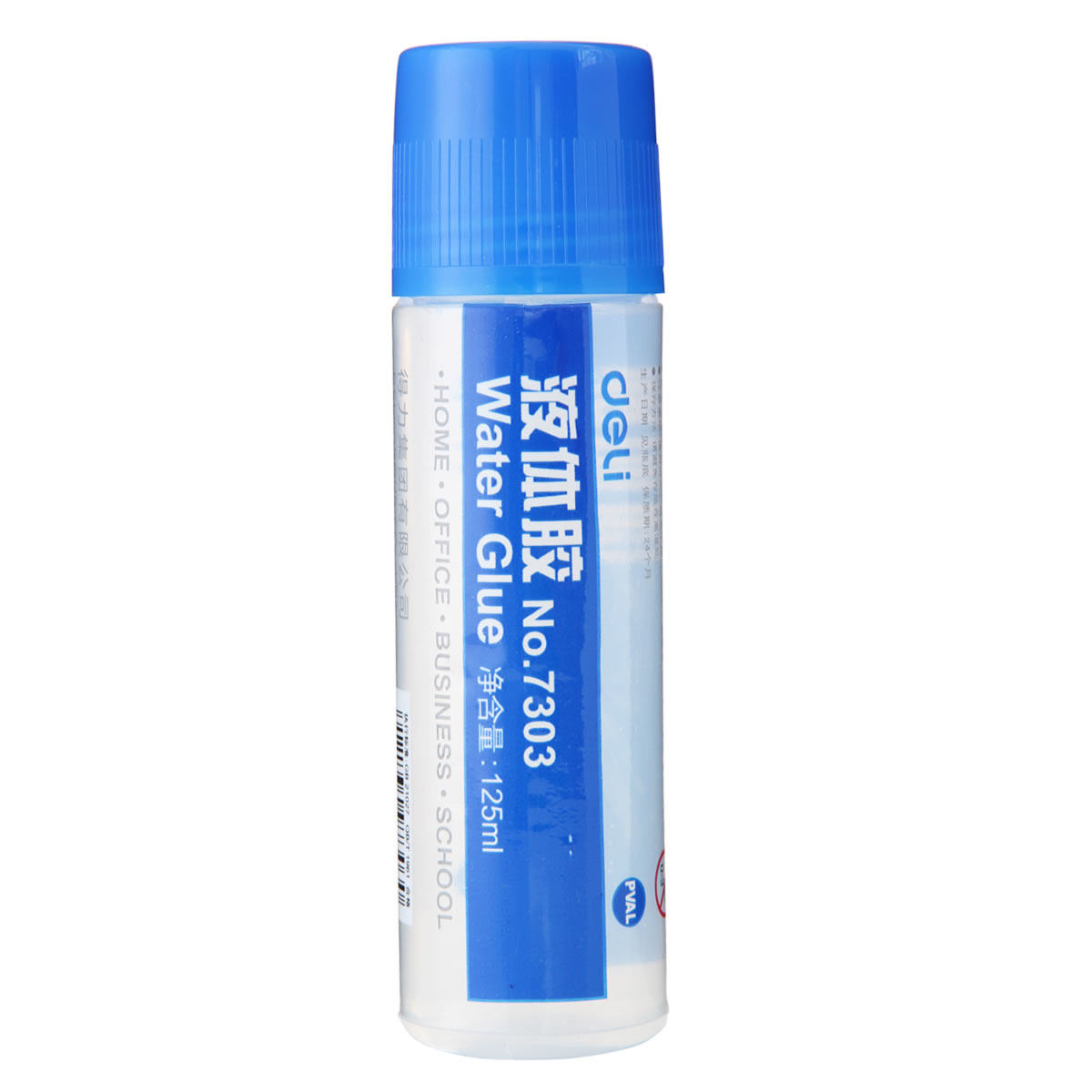 得力deli 固体胶 液体胶 胶水 得力液体胶水125ml 7303