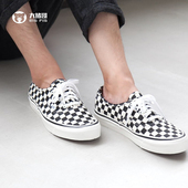 DX安纳海姆棋盘格低帮男女板鞋 Vans范斯Authentic VN0A38ENOAK