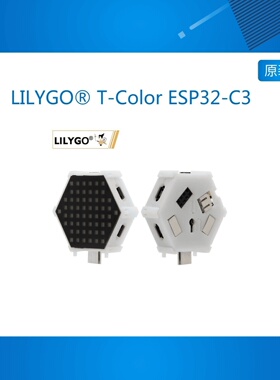 LILYGO® T-Color ESP32-C3 APA102 彩色LED 支持双重下载模式