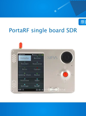 PortaRF single board SDR mixes HackRF One PortaPack H4M