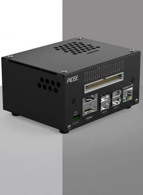 UCTRONICS Picee: An RPi 4 Desktop Computer with RGB Air Cool
