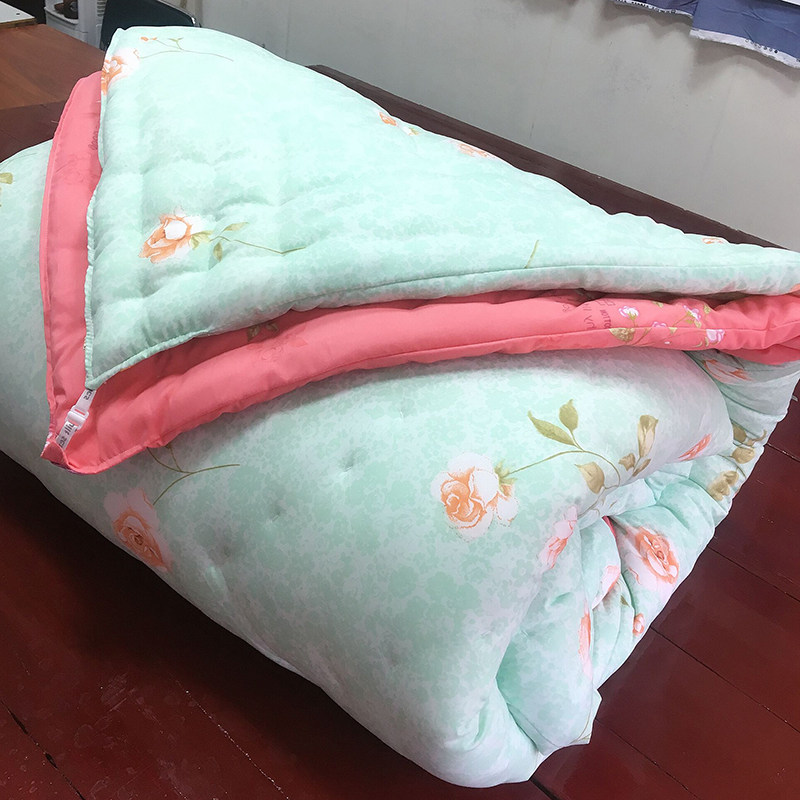 순전히 수제 맞춤형 깃털 실크 대두 단백질 캐시미어 울 퀼트 두껍고 따뜻한 싱글 및 더블 봄 가을 겨울