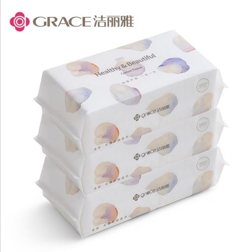 洁丽雅棉柔巾一次性90片/包