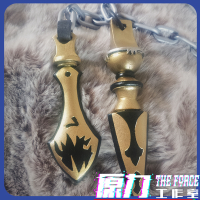 原力 FateFgo恩奇都吉尔伽美什 天之锁金闪闪cos道具