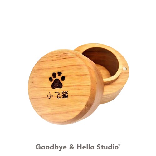 宠物毛发纪念盒猫咪狗狗定制名字