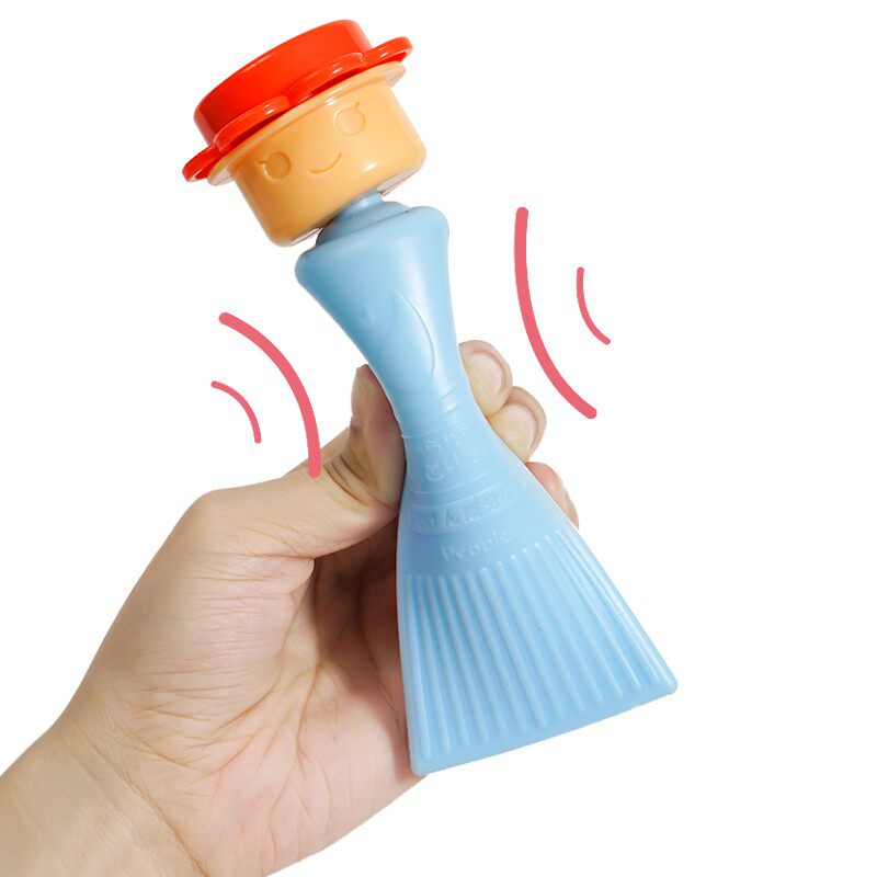 PEOPLE ARTIFICIAL THUMB TEETHER NEWBORN BABY BABY 0-3 MONTHS MOLARS CAN BITE AND SOOTHE AND GRASP THE RATTLE TO PLAY