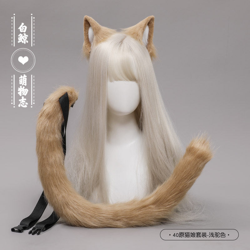 日系手作风配饰猫耳朵