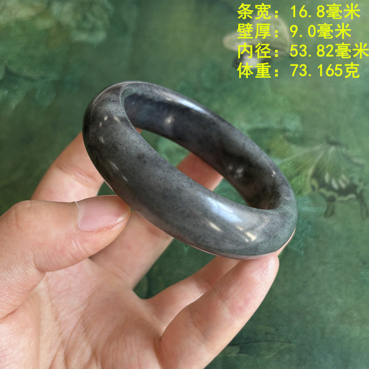 脂份很好青花籽料手镯