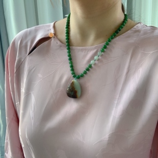 N稀罕物件经典红皮白肉老熟白玉籽料黄财神挂件套装朕®和田玉H