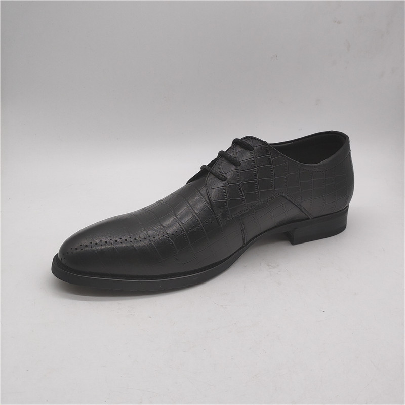 OVERSIZED 2020 AUTUMN NEW BRITISH STYLE BUSINESS FORMAL WEAR COMFORTABLE FASHION CASUAL COWHIDE LACE-UP MENS SHOES TREND