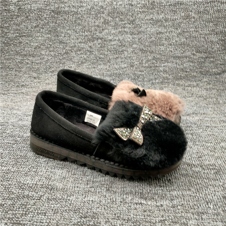 圆头平底其他休闲毛毛鞋