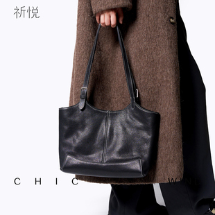 CHICWIND托特包女式 单肩斜挎包大容量通勤百搭手提包 2026春夏新款