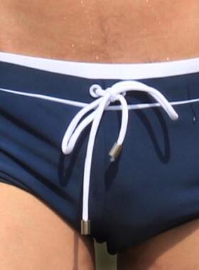 买2送1包邮正品舒伯丁Superbody男士小平角泳裤时尚大气男士泳衣