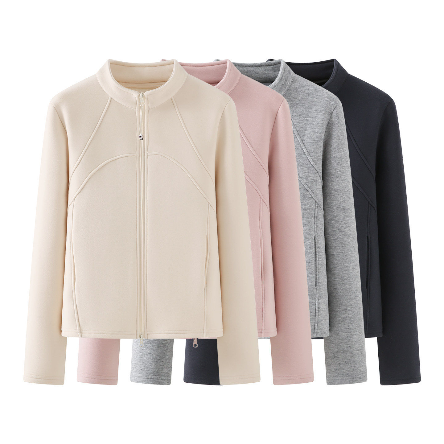 艾格立领双面绒保暖卫衣