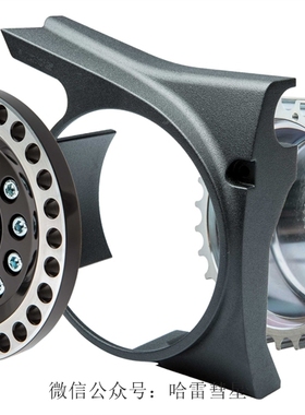 RICKS 改装哈雷运动者车型48 883 1200 齿孔系列链轮盖皮带轮齿轮