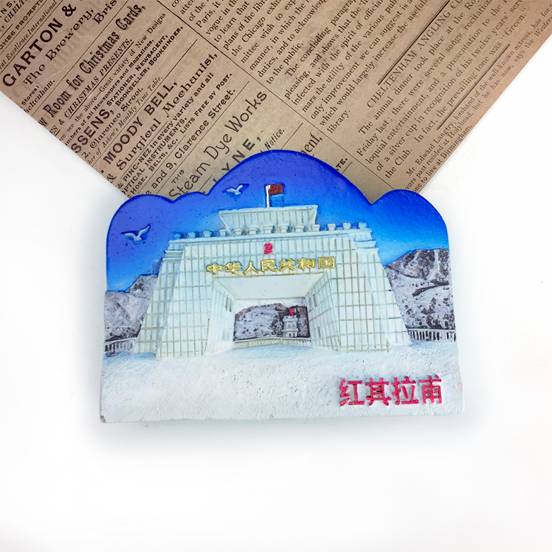 3d立体手工彩绘磁吸工艺品无痕