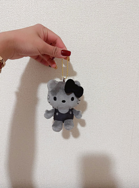 国内现货日本正品三丽鸥NAKAJIMA 50周年炭黑Kitty挂件奶黄kitty