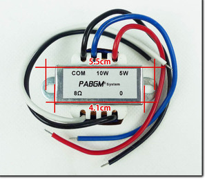 定压喇叭配件 纯铜音频阻抗变压器 5W10W 定阻变定压 吸顶挂壁用