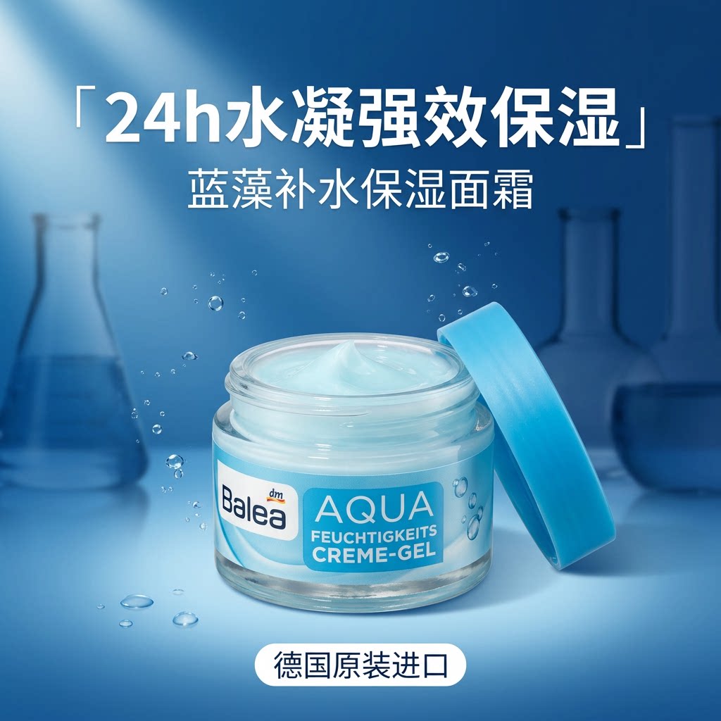 德国aqua保湿滋润修护舒缓面霜