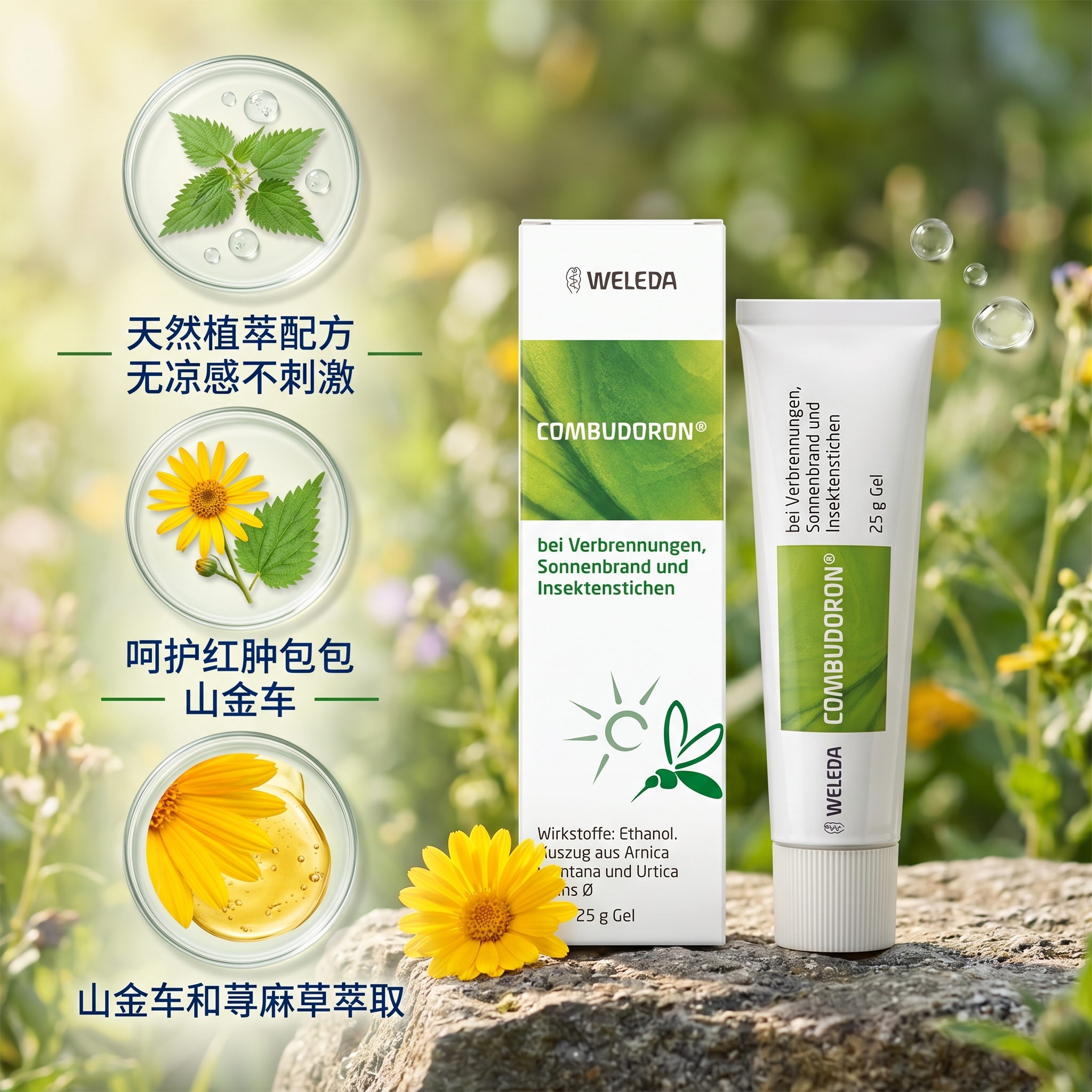 维蕾德蚊虫叮咬止痒膏德国修复膏