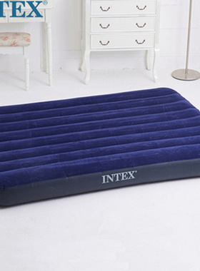 现货植绒单人 INTEX家用双人户外充气床 户外露营帐篷防潮充气垫