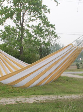 2025年temu跨境新款易收纳超轻帆布涤纶户外家用公园单吊床秋千