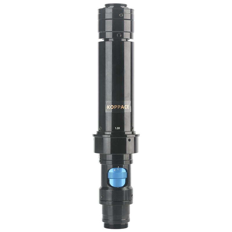 包邮64X-360X工业显微镜镜头0.7X-4X变焦物镜25mm C接口连续变倍