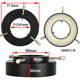 包邮 LED环形灯适用于立体单筒显微镜41mm内径108颗灯珠配磨砂灯罩