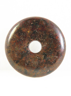 NWA869普通球粒天然石陨石平安扣