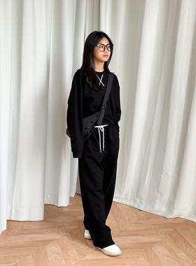 BBW潼家 24FW ins女童美式卫衣中大童潮流卫裤运动套装亲子 11/11