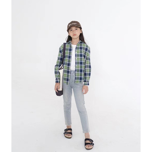 子衬衫 中大童长袖 衬衣 BBW潼家 儿童日系风格 亲子装 22FW