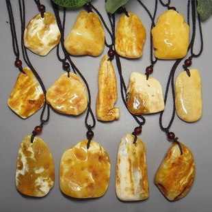 天然白蜜蜡波罗 海波兰海漂原矿白花蜜蜡原石香蜜骨蜜蜡吊坠坠子