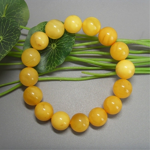 天然波罗地海蜜蜡圆珠手串手链保真包鉴定支持复检特价促销