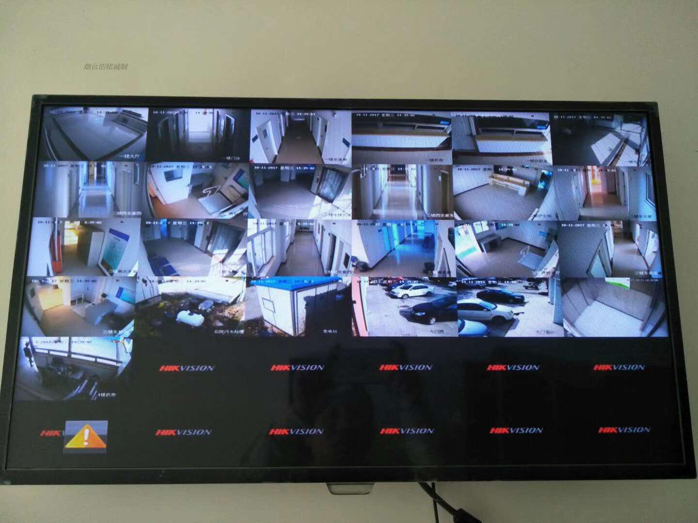 Monitoring infrared camera Poe camera digital IP network mobile phone remote Yantai Weihai installation