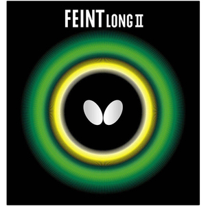 JP版正品Butterfly蝴蝶胶皮00200乒乓球长胶单胶Feint LongⅡOX