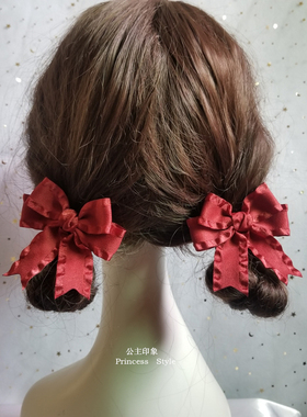 日系双马尾对夹可爱少女心