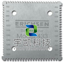 德国仪力信Erichsen433湿膜测厚仪/湿膜梳/油墨膜厚片/四角尺