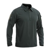 透气快干休闲运动上衣 体恤户外速干翻领夏季 男士 战术T恤射击长袖