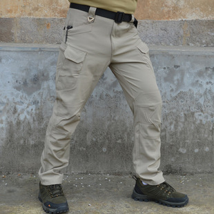 执政官x7战术裤男士登山裤户外春秋工装裤多袋裤迷彩弹力裤子大码