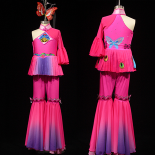 儿童舞蹈服演出服定制小小舞蹈家艺考服装《蝴蝶飞》古典舞表演服