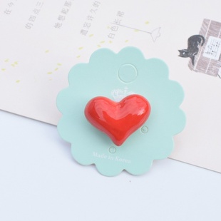 2026时尚 地摊货源情侣闺蜜礼物女士饰品义乌 厂家直供爱心胸针同款