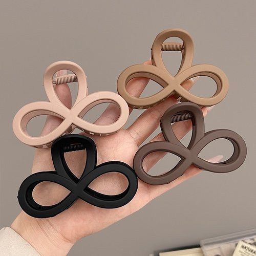 2026时尚韩国亚克力发夹女后脑勺盘发夹子头饰网红珍珠抓夹气质