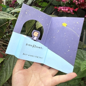 三丽鸥授权大口仔人气立体贺卡可爱趣味大宝送朋友闺蜜美好友情卡